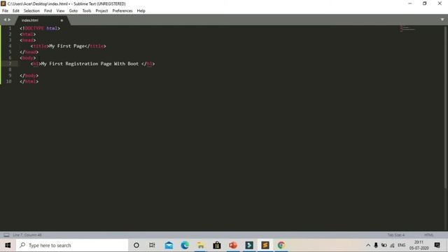 Html Registration Page With Bootstrap смотреть онлайн