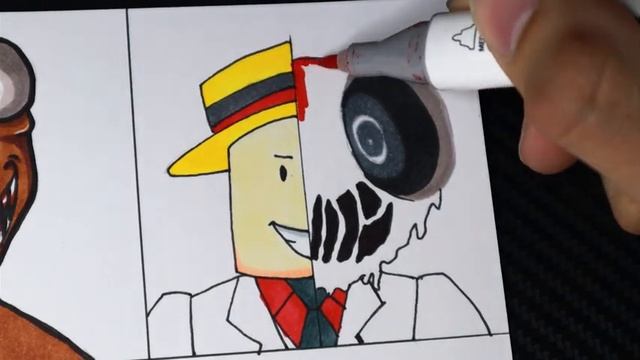 Drawing Roblox Rainbow Friends Origin vs Corrupted смотреть онлайн