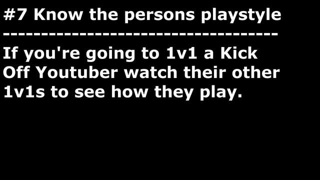 HOW TO BECOME A PRO | ROBLOX KICK OFF TIPS #2 смотреть онлайн