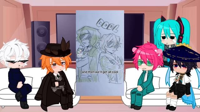 Fandoms React To??? (1/5) //soukoku,ooc, lazy// смотреть онлайн
