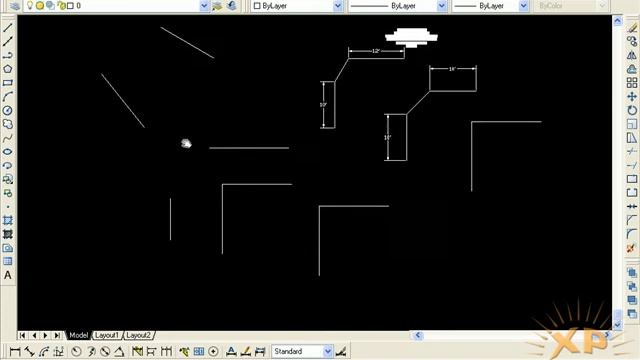 Lesson 32: How to use Chamfer Command in AutoCAD I| inclined edges with chamfer command смотреть онлайн