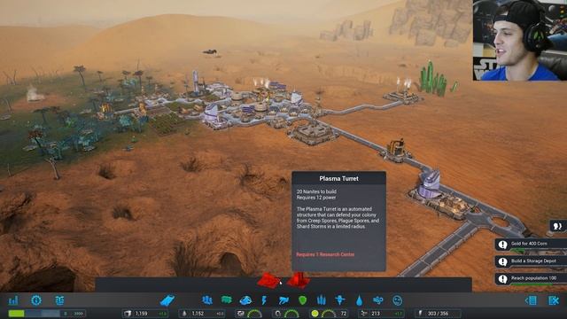 Aven Colony - GIANT ALIEN WORMS ATTACKS COLONY CITY - Aven Colony Gameplay смотреть онлайн