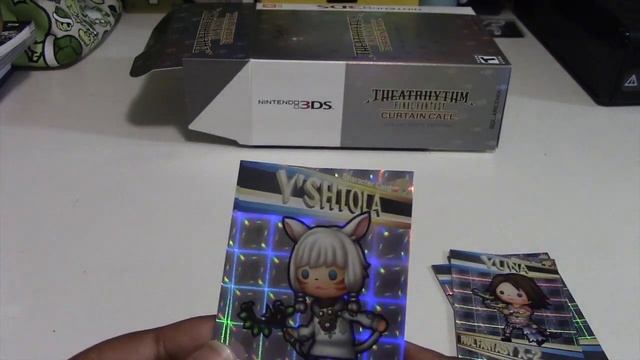 Theatrhythm Final Fantasy: Curtain Call Collector's Edition Unboxing смотреть онлайн