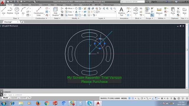 AUTOCAD 06- HOW TO MAKE PATTERN IN AUTOCAD смотреть онлайн