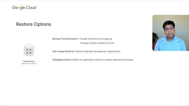 Protect containerized applications with backup for GKE and Anthos смотреть онлайн