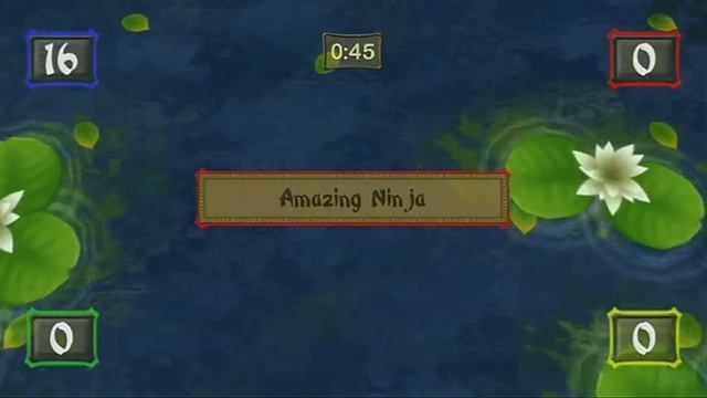 Ninja Reflex Nintendo Wii Gameplay - Koi смотреть онлайн