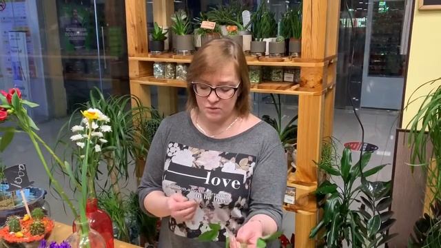 Клематис в букете | Экзотический букет смотреть онлайн