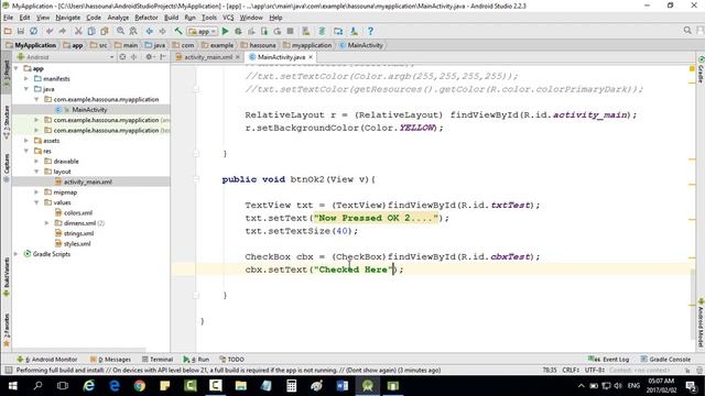CheckBox In Android Studio Check Box #369 смотреть онлайн