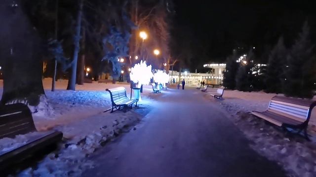 ПАРК ШЕВЧЕНКО новогодний. ХАРЬКОВ СЕГОДНЯ 2021. смотреть онлайн