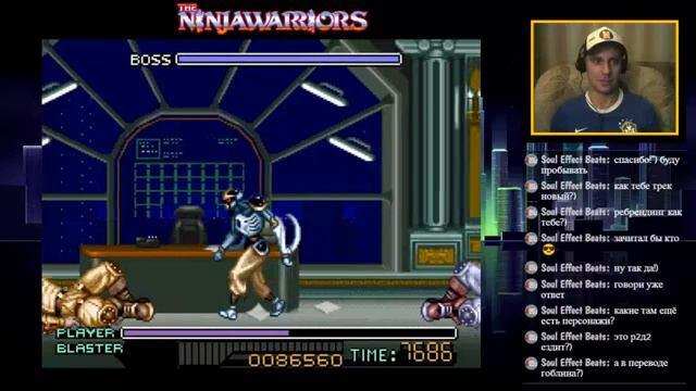 The Ninja Warriors (Super Nintendo,SNES) Прохождение | Hard смотреть онлайн