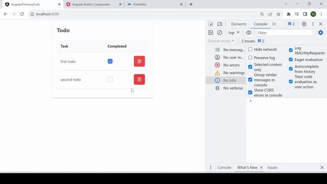 Angular PrimeNG TodoList with Json server (Code attached) смотреть онлайн