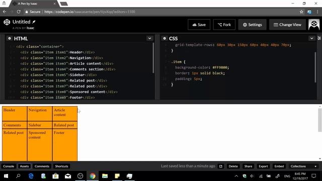 CSS Grid Layout Tutorial: grid-column and grid-row properties смотреть онлайн