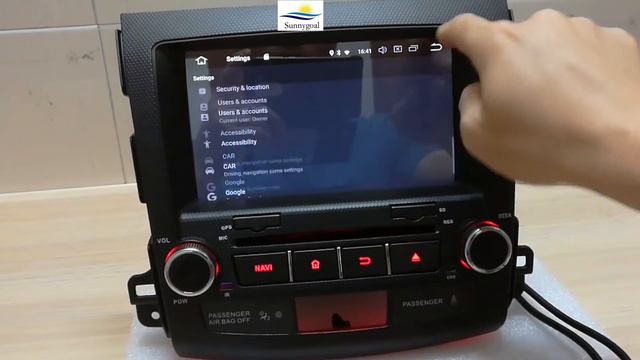 Android 8.1 Car GPS for Peugeot 4007(2006-2013) - Sunnygoal смотреть онлайн