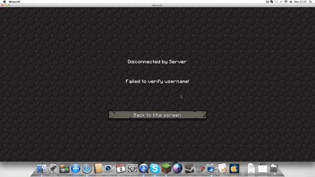 MINECRAFT FAILED TO VERIFY USERNAME смотреть онлайн