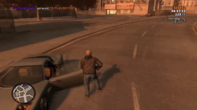 ЛЫСЫЙ РАЗБОЙНИК | Let's Play GTA 4 смотреть онлайн