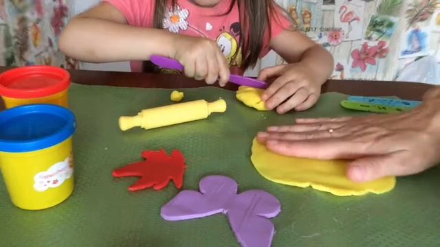 Лепим фигурки из теста Аналог Play-Doh Какие формы для лепки мы выбрали? смотреть онлайн