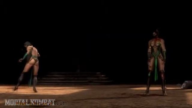 Mortal Kombat (2011) - Playstation 3 & Xbox 360 - Jade - Fatality 1 смотреть онлайн