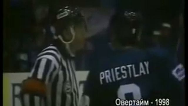 Sheffield Steelers vs. Avangard Omsk October 1998 Fights смотреть онлайн