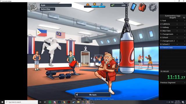 SUMMERTIME SAGA SPEEDRUN BULGE% WORLD RECORD NON TOOL-ASSISTED 22:19.27 смотреть онлайн