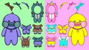 Как сделать бумажный домик для утки Лалафан-фан