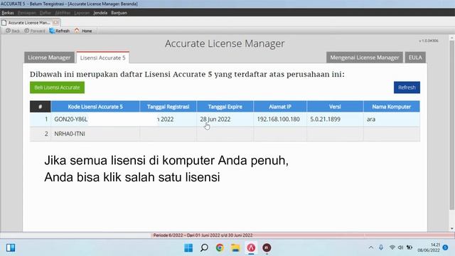 Tutorial Accurate 5 : Cara Mengatasi Notifikasi "Versi percobaan dan sudah tidak berlaku" смотреть онлайн