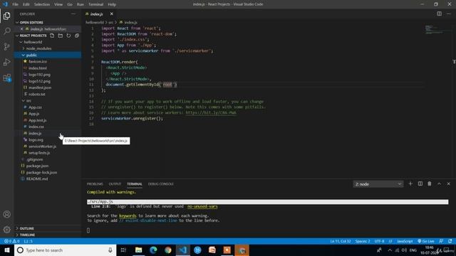 Learn React Hooks and Firebase with Hands On Projects (2 Project Structure of React App) смотреть онлайн