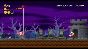 Newer Super Mario Bros Wii (Прохождение #15) - ДОМ С ПРИВИДЕНИЯМИ!!!