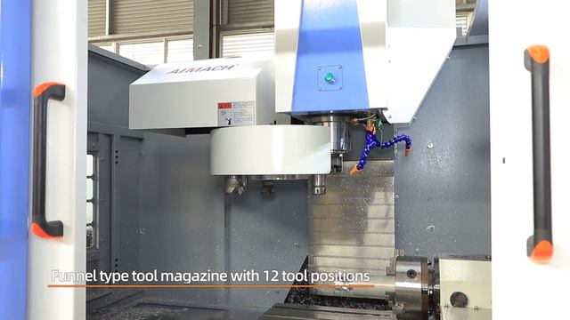 VMC640 CNC Machining center From Yuzhuo Machinery （YZCNC) смотреть онлайн