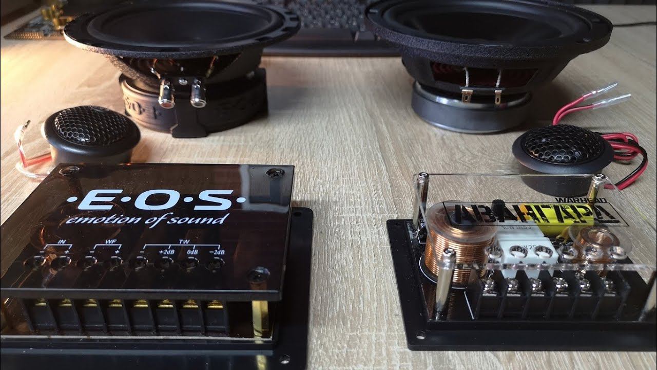 Компонентная акустика до 10 000. Урал Авангард vs. EOS Motive II MS-16.2 смотреть онлайн