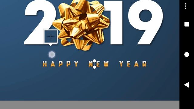 Happy New Year 2019 editing on Android | Photoshop Touch смотреть онлайн