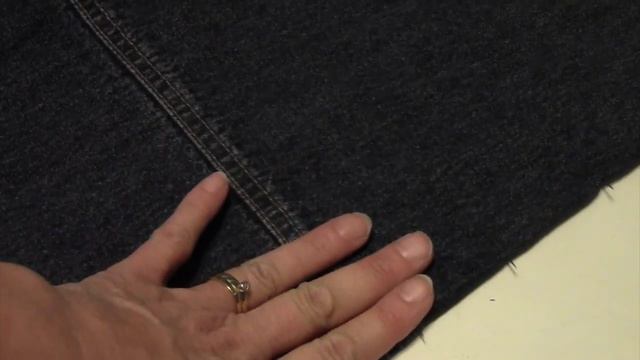 Recyle Skirt Into Denim Apron