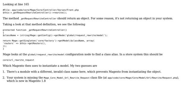 Magento: Fatal error: Call to a member function rewrite() on a non-object after upgrade смотреть онлайн