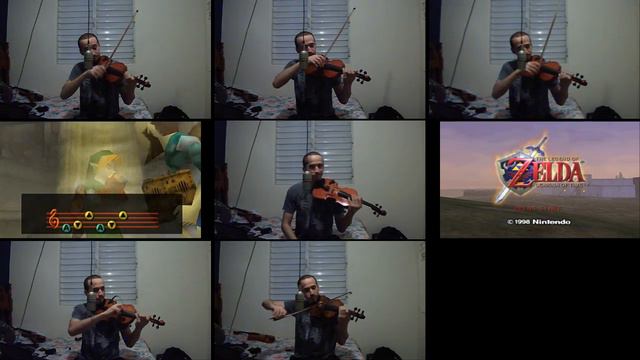 Zelda: Ocarina of Time - Song of Storms violin cover смотреть онлайн