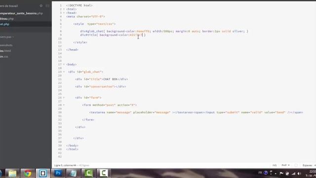 Best chat box using Php and Ajax tutorial for beginners - PART2 смотреть онлайн