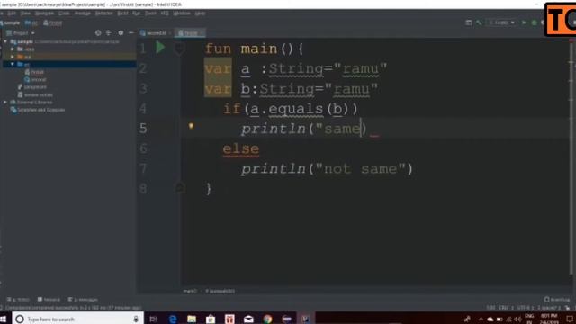Kotlin Tutorial | #10 | String Comparison | Tamil смотреть онлайн