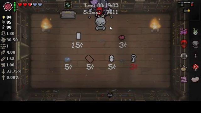 Binding of Isaac AB+ Machine Gun challenge run смотреть онлайн