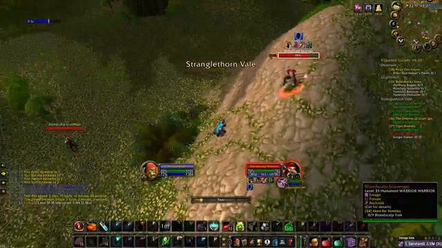 WoW Classic Hardcore No Pet Warlock Challenge level 35-36 STV Desolace смотреть онлайн