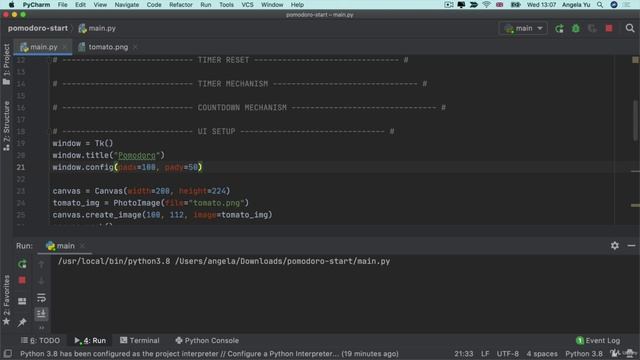 Day 28 - Tkinter, Dynamic Typing and 2. How to work with the Canvas Widget and Add Images to Tkinter смотреть онлайн