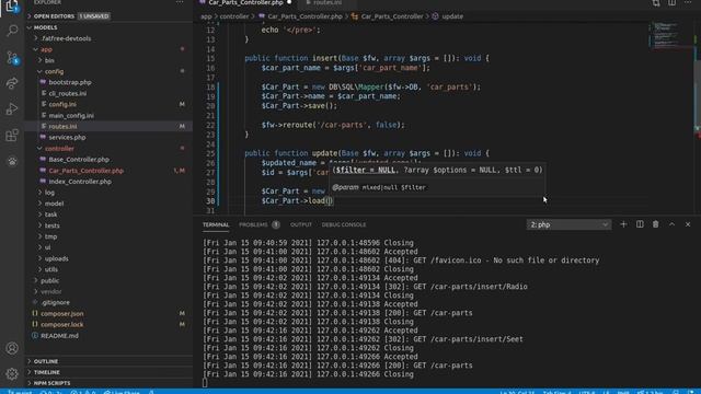 Models/Mappers/ORM - Fat-Free Framework 3.7 Tutorial - PHP смотреть онлайн
