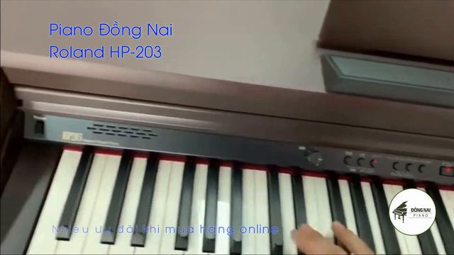 ✳️ Test chức năng đàn piano Roland HP-203 tại Tp.HCM смотреть онлайн