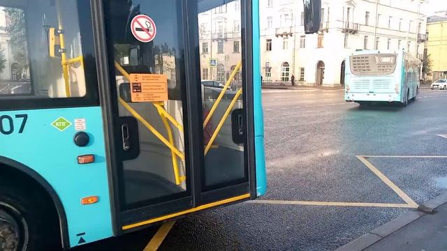 Автобус 330 маршрут 5270.G2 6148, 366 маршрут 5270.G4 6607 и 390 маршрут 5270.G4 6616 Колпино Вокза