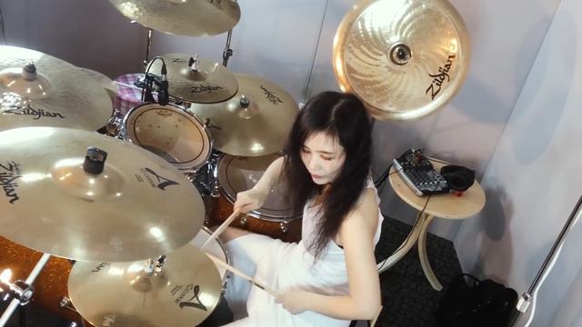 Slayer - Angel of Death drum cover by Ami Kim (#22) смотреть онлайн