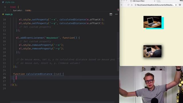 css custom props mouse animation смотреть онлайн