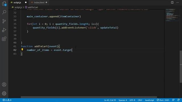 JavaScript Shopping Cart for Beginners || JavaScript Projects for Beginners смотреть онлайн