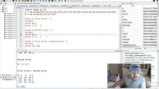 Sıfırdan Uzmanlığa NumPy. Türkçe Python NumPy Ders : 3 Türkçe Anlatım, Bedava Video Dersleri смотреть онлайн