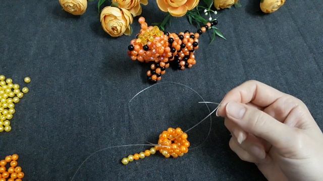 Beaded Tiger DIY 1/3#Kết cườm con Hổ#tigre perlé#نمر مطرز#perli tigar#kết cườm 12 con Giáp#파란색 호랑이 смотреть онлайн