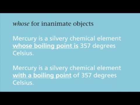 Relative pronouns and adverbs special uses – Mode preview – смотреть онлайн
