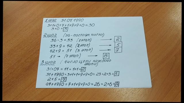 Нумерология! Этапы жизни! смотреть онлайн