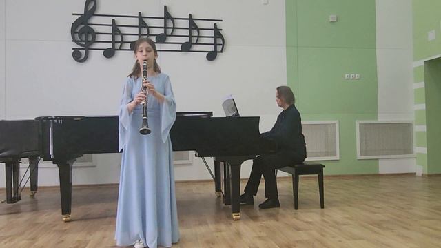 Рохлина Зоя, 13 лет, кларнет, МОУ ДО Волоколамская ДШИ. смотреть онлайн
