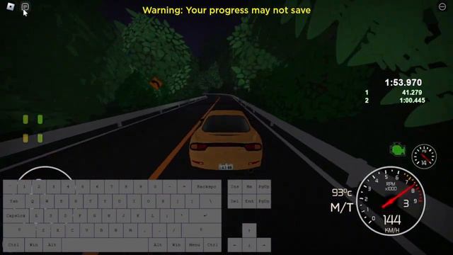 RX7 FD 3:49.254 Mt.Akina DH | Initial D: Touge Legends смотреть онлайн